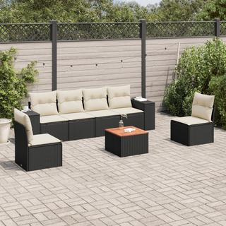 VidaXL Garten sofagarnitur poly-rattan  