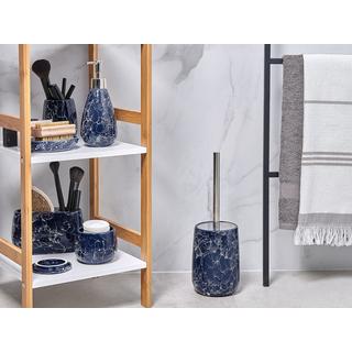 Beliani Badaccessoires Set 6-teilig aus Keramik Modern ANTUCO  