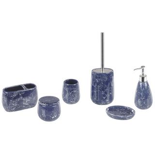 Beliani Badaccessoires Set 6-teilig aus Keramik Modern ANTUCO  