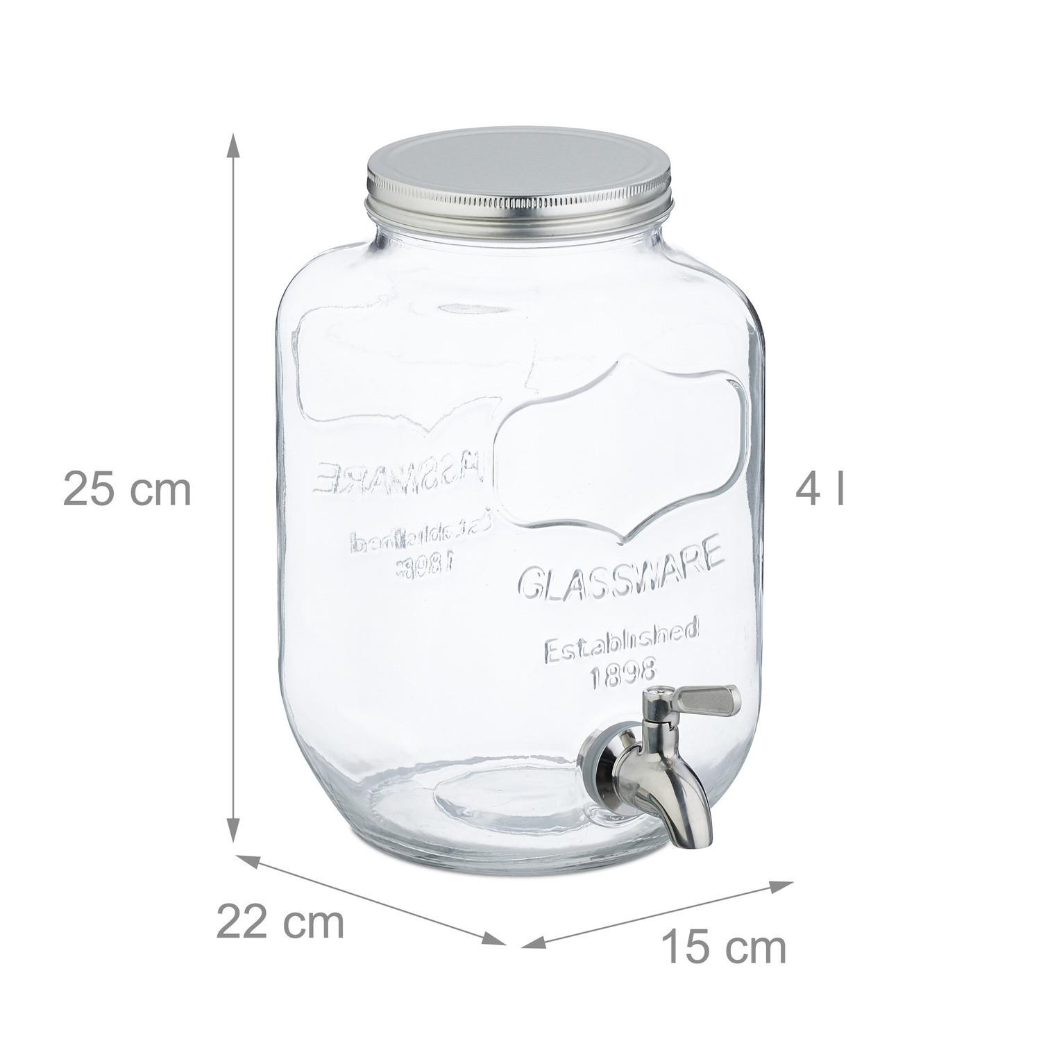 B2X Contenitore per bevande da 4 L in confezione da 2  