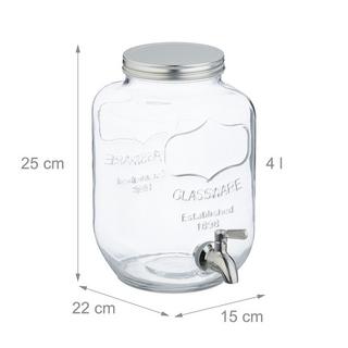 B2X Contenitore per bevande da 4 L in confezione da 2  