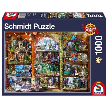 Schmidt  Puzzle Märchen-Zauber (1000Teile) 