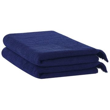 Set di 2 asciugamani en Cotone ATIU