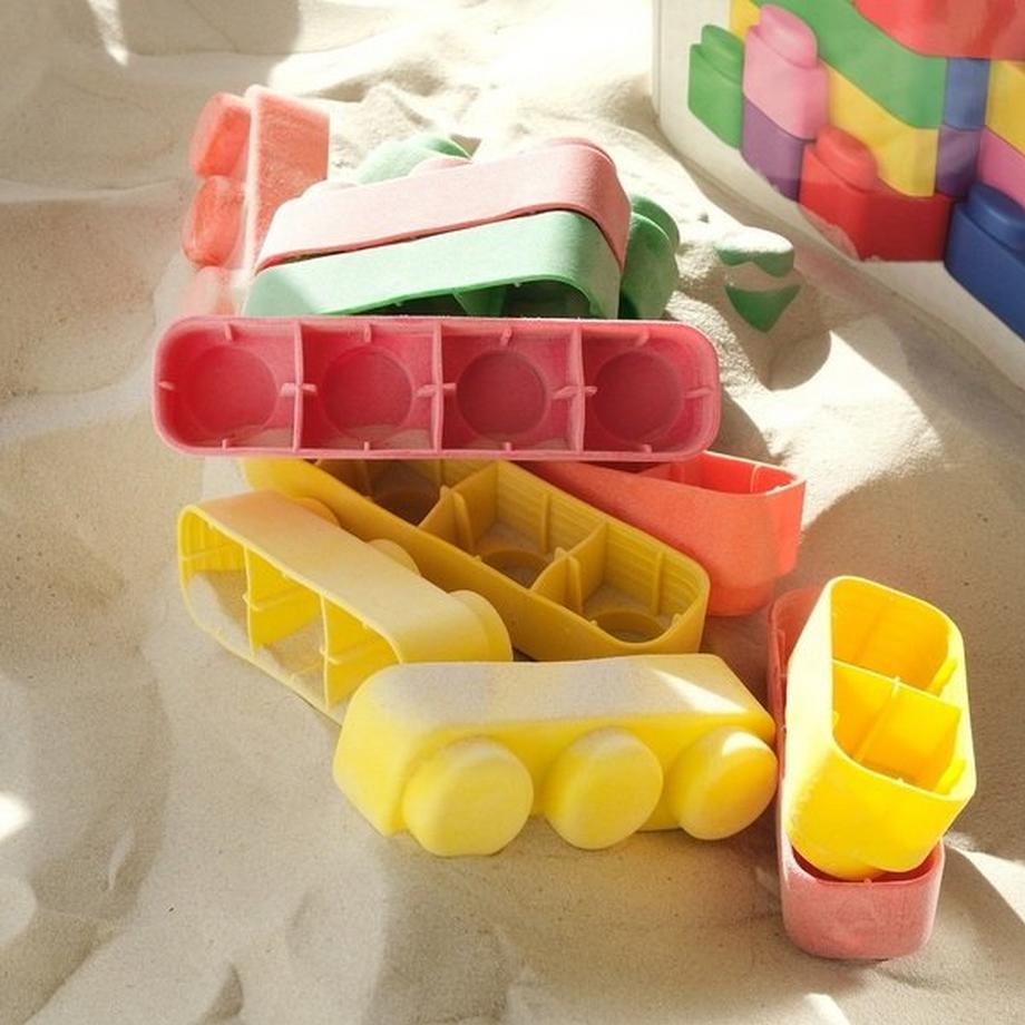 Montessori  Jouets Montessori, Jouets éducatifs, blocs souples - 42 blocs Jouets éducatifs 