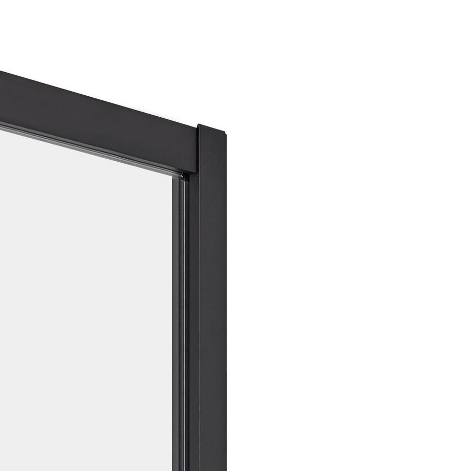 Beliani Cabine de douche en Verre de sécurité  JUKATAN  