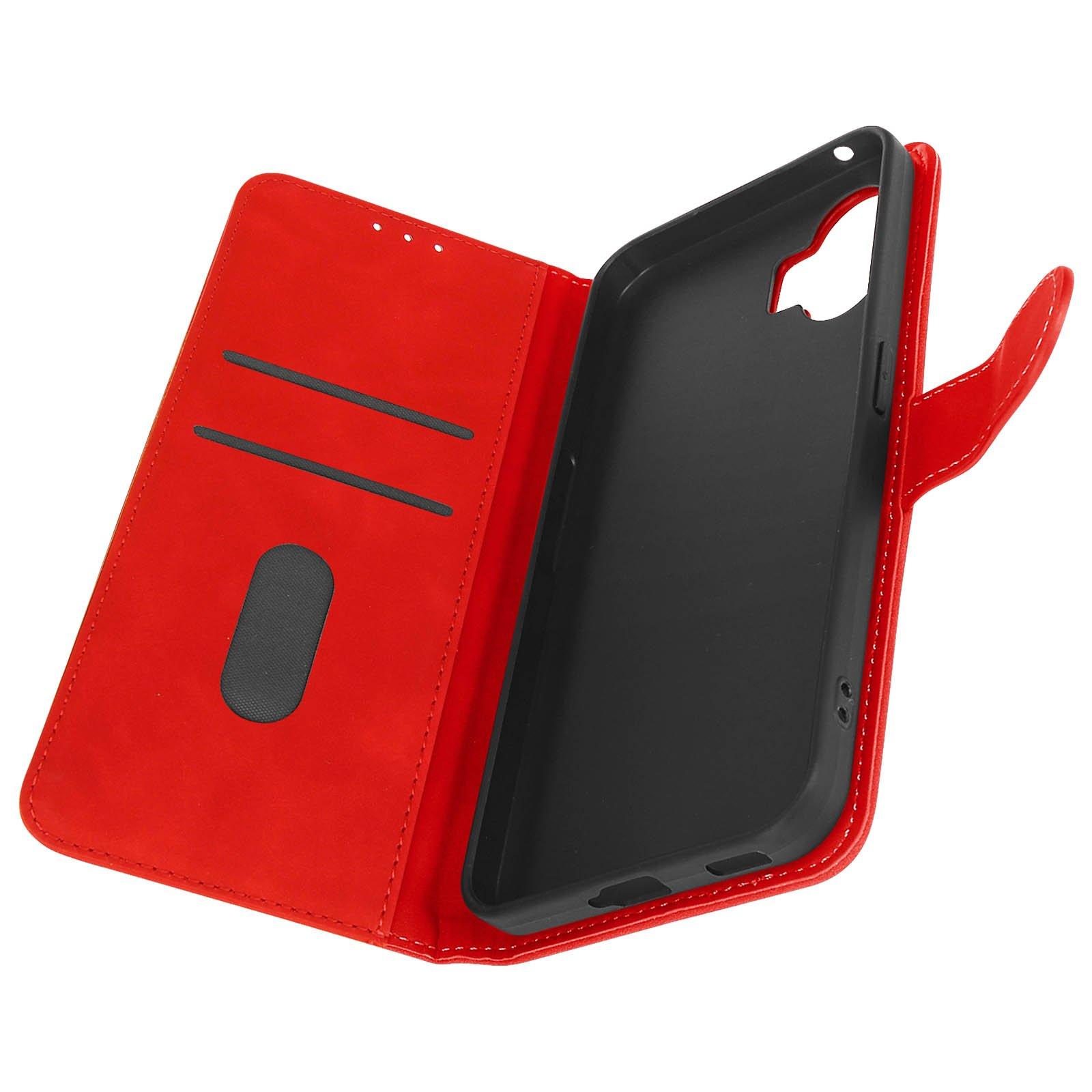 Avizar  Etui Portefeuille Nothing Phone 2 Rouge 