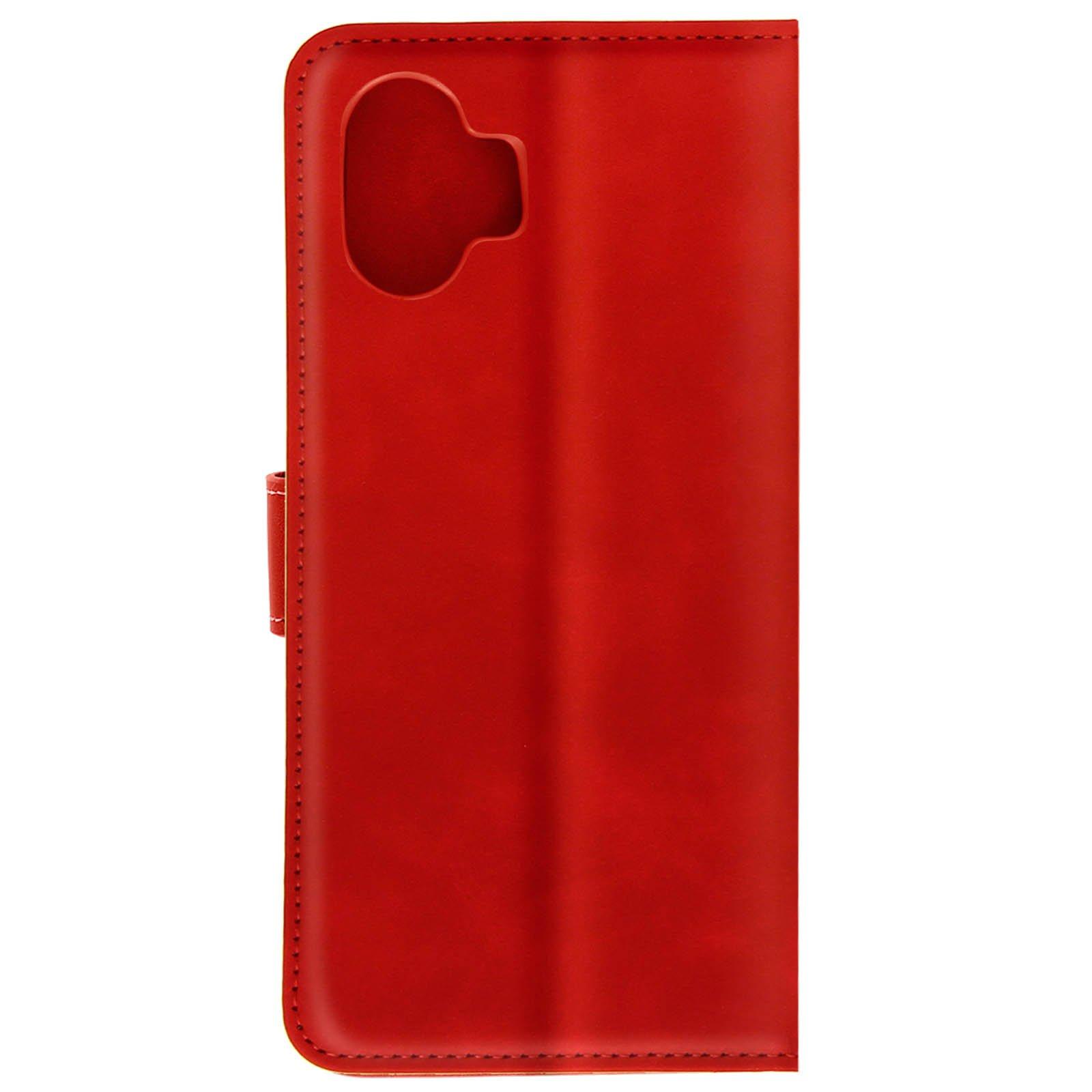 Avizar  Etui Portefeuille Nothing Phone 2 Rouge 