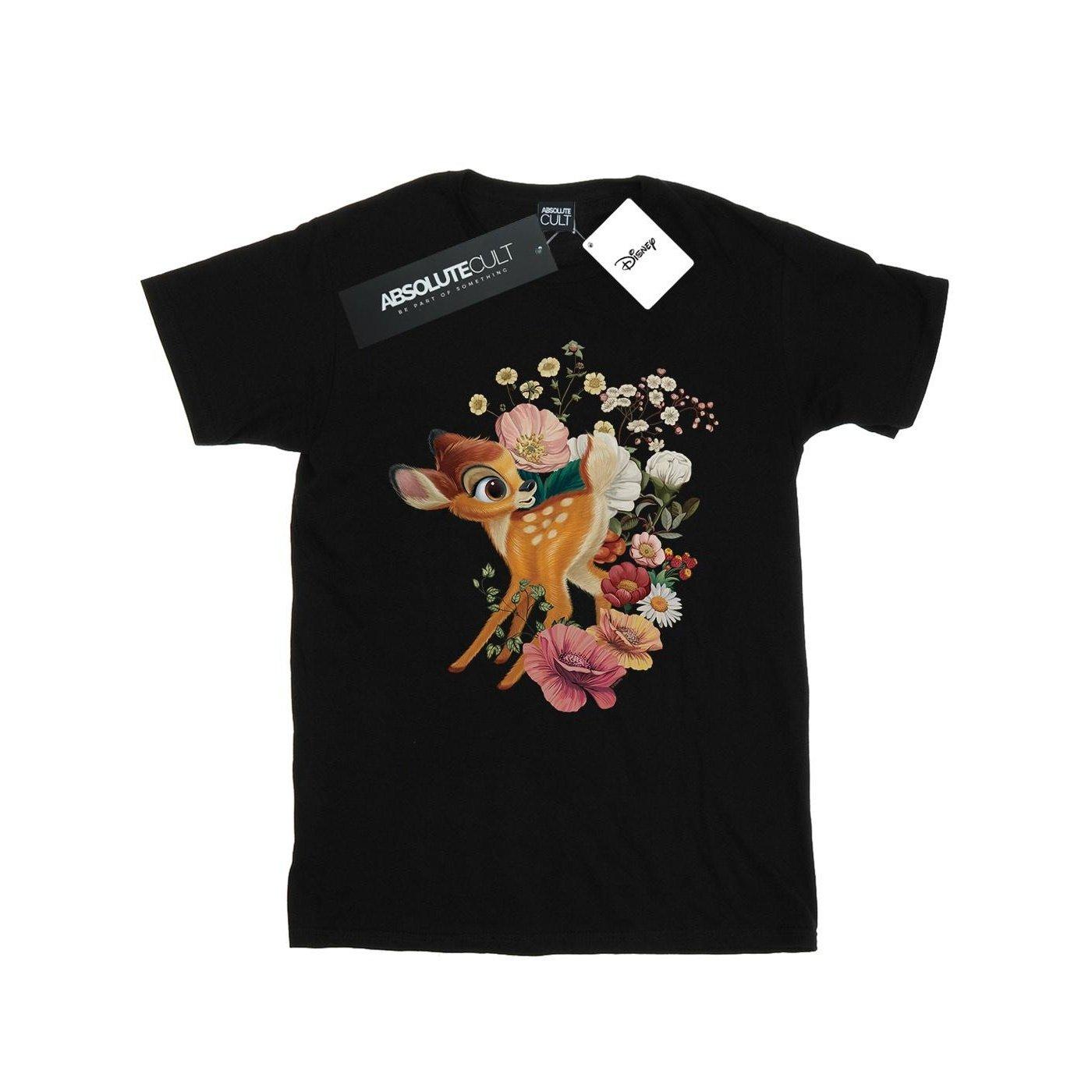 Image of Bambi Meadow Tshirt Unisex Schwarz 116