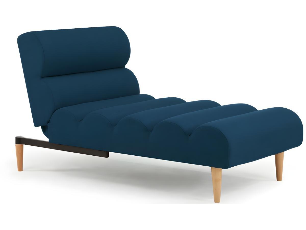 Image of Recamiere mit Schlaffunktion CIVAL Stoff Recamiere mit Schlaffunktion CIVAL Stoff