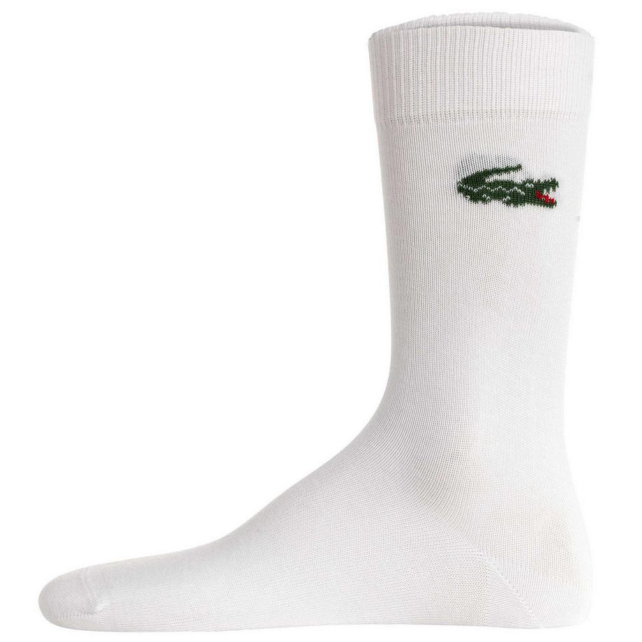LACOSTE Stretch Long Cotton Blend Jersey Socken 6er Pack  