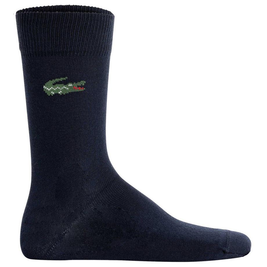 LACOSTE Stretch Long Cotton Blend Jersey Socken 6er Pack  