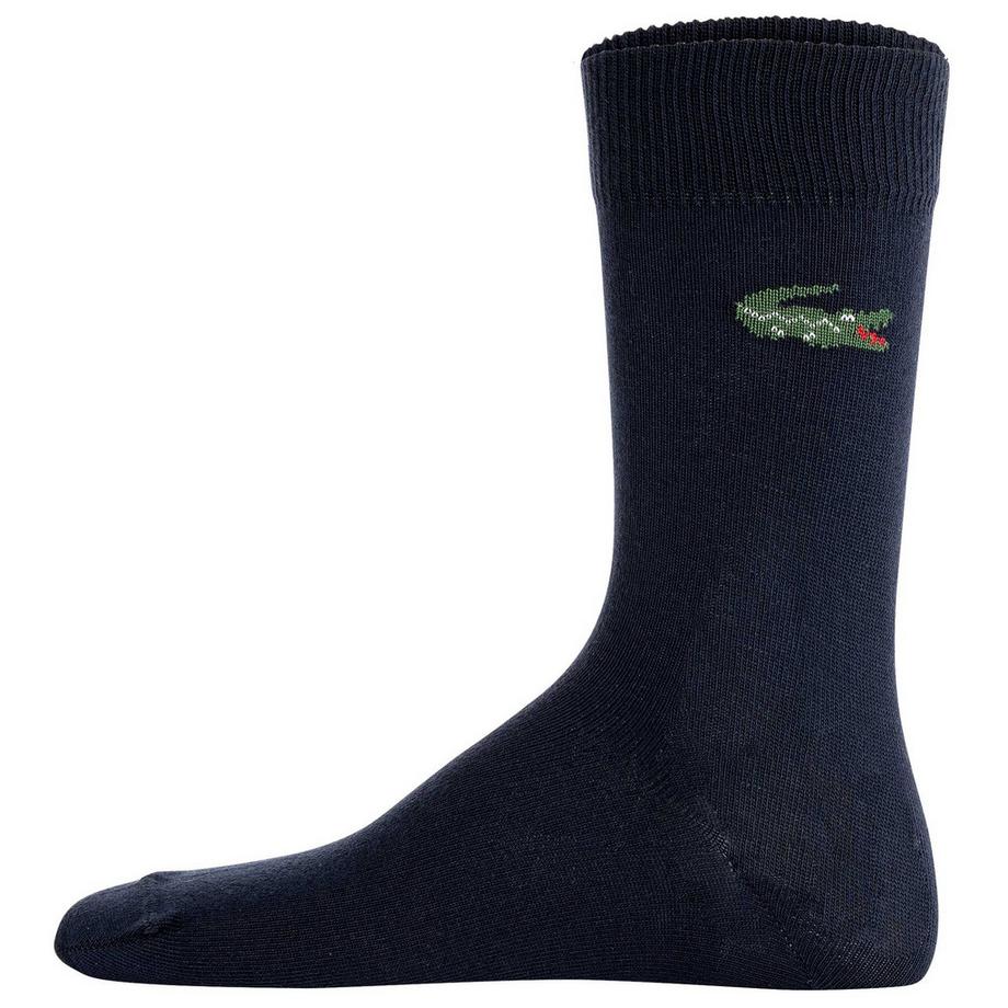 LACOSTE Stretch Long Cotton Blend Jersey Socken 6er Pack  