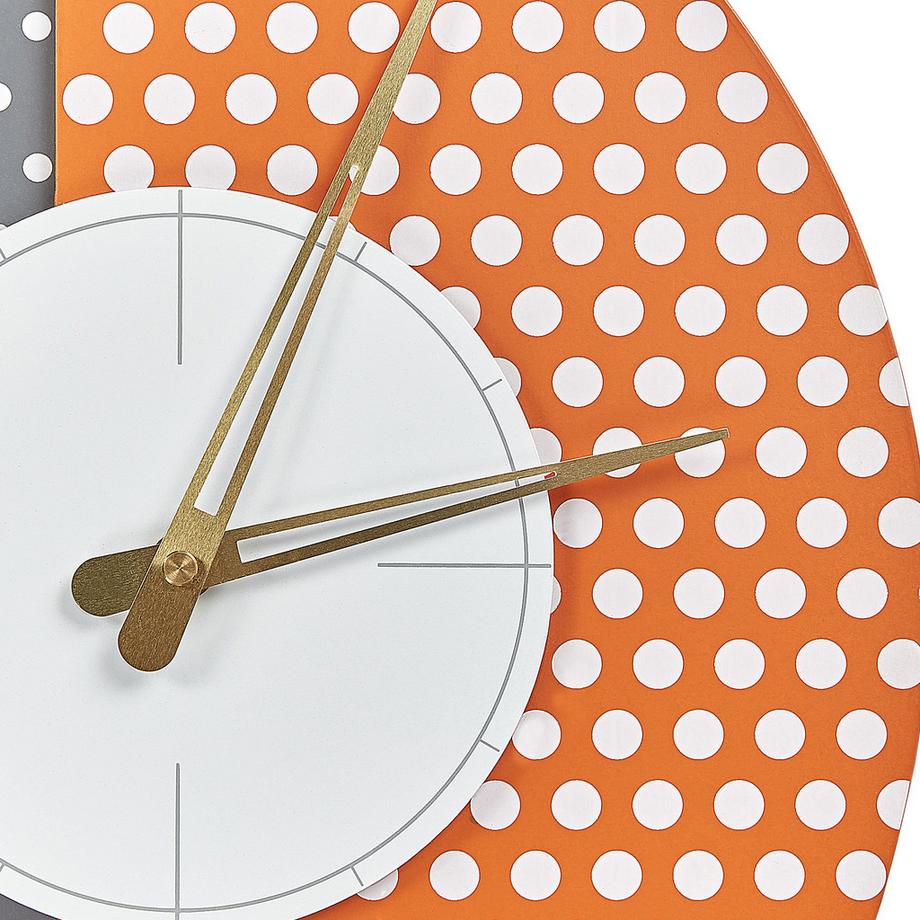 Beliani Wanduhr aus MDF-Platte  CHALAIS  