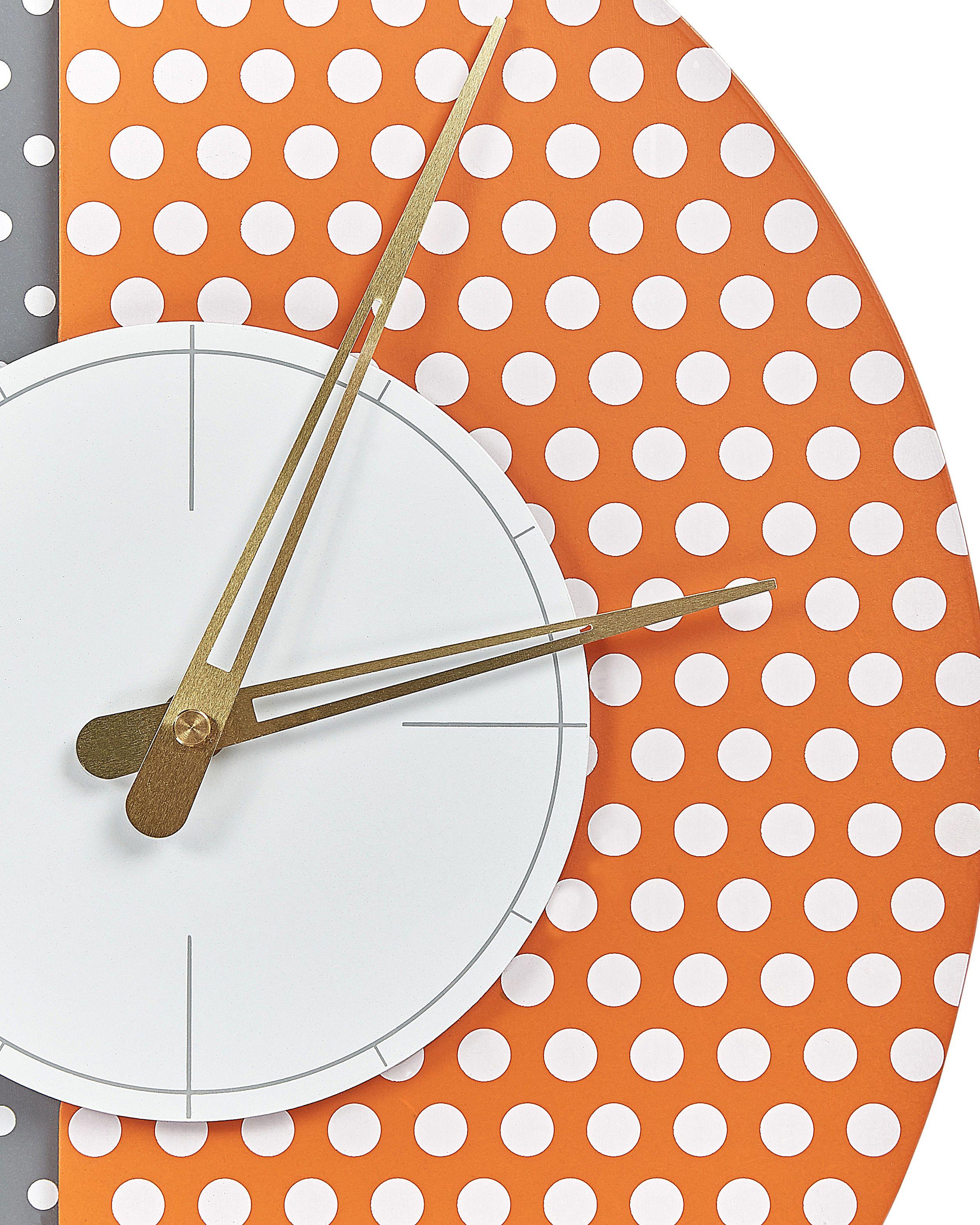 Beliani Wanduhr aus MDF-Platte Modern CHALAIS  