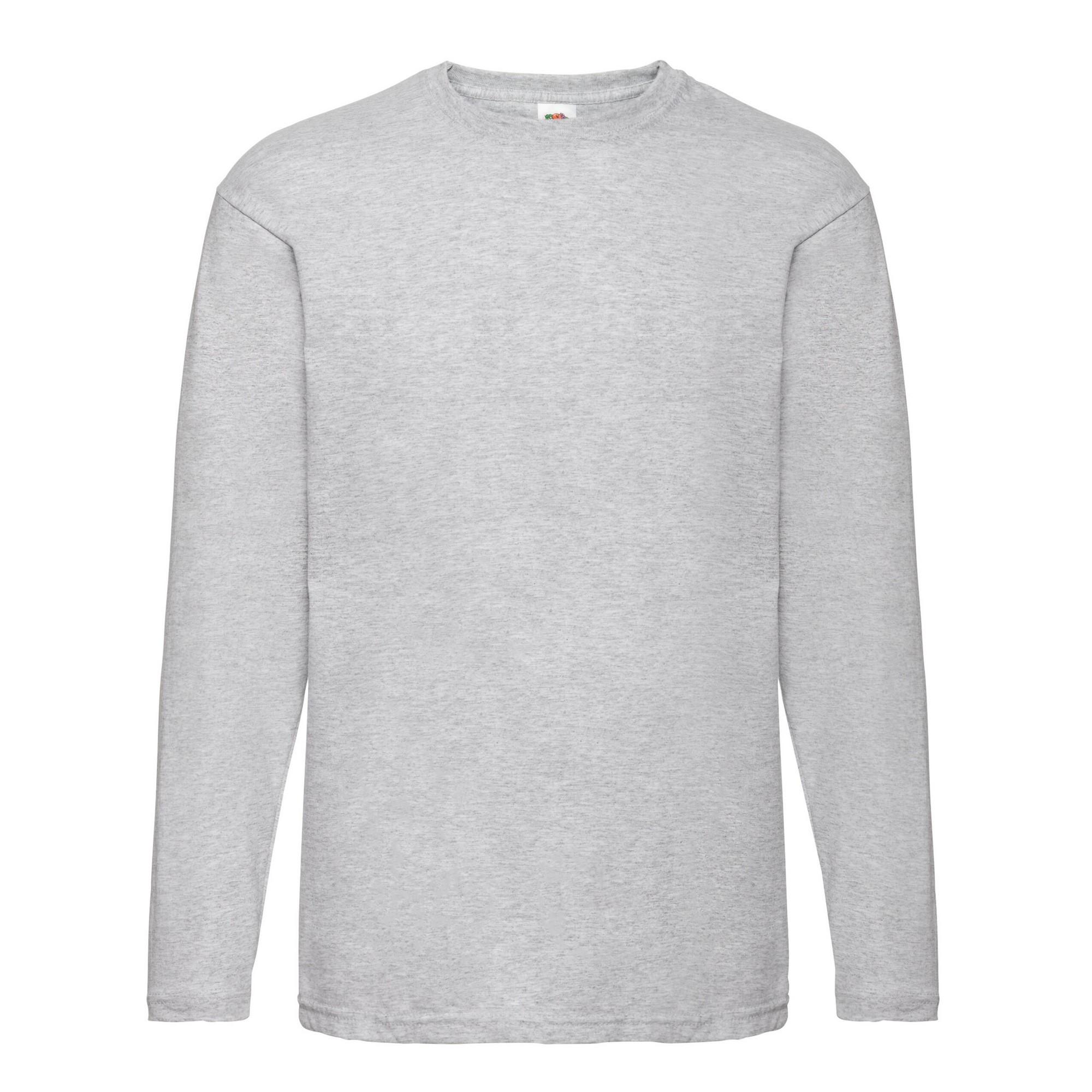 Image of Valueweight Tshirt Langärmlig Herren Grau XXL