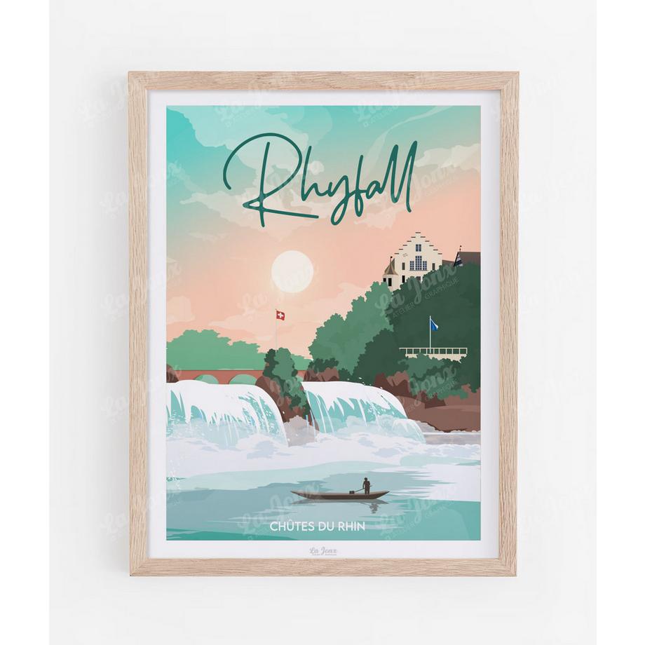 Affiche de Rhyfall - Chutes du Rhin