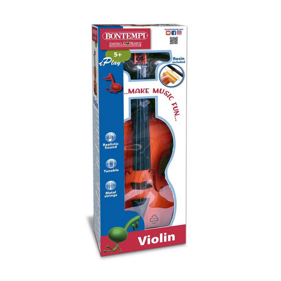BONTEMPI  Geige mit 4 Metall Saiten 