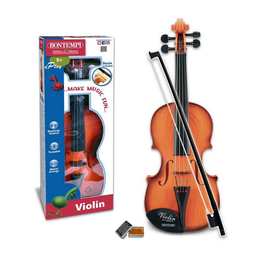 BONTEMPI  Geige mit 4 Metall Saiten 