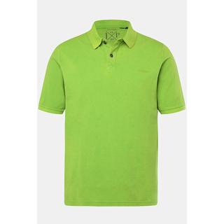 JP1880  Polo à manches courtes en maille piquée, style vintage vert clair 