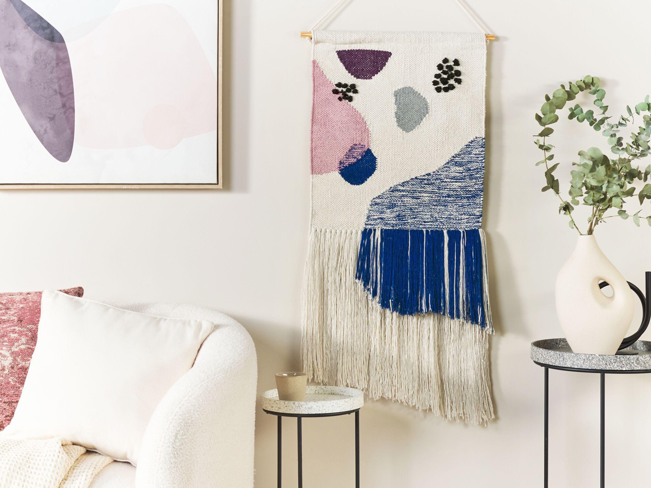 Beliani Decorazione da parete en Cotone Boho KASUR  