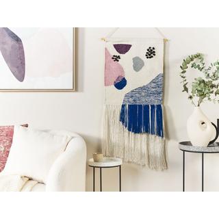 Beliani Décoration murale en Coton Boho KASUR  