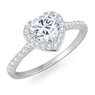 Trilani  Femme Bague Coeur 