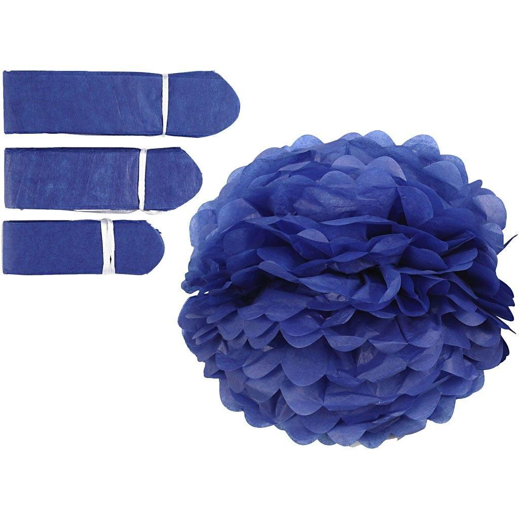 Image of 590004 Partydekorationen Dekorativer Pom-pom Unisex Blau ONE SIZE