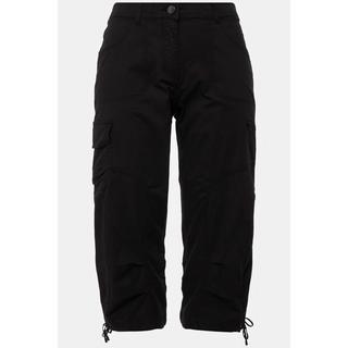 Ulla Popken  Pantalon cargo 7/8, taille confortable 