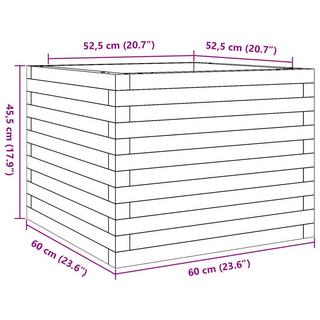 VidaXL Jardinière bois de pin  