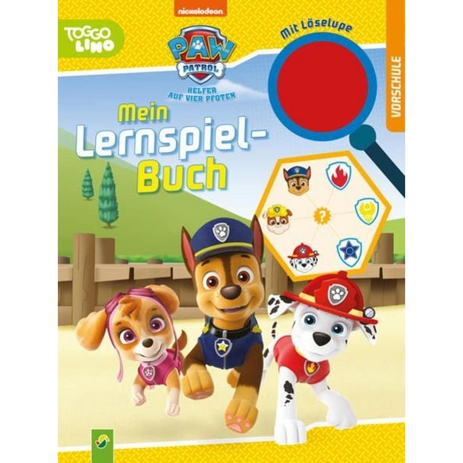 Schwager & Steinlein  PAW Patrol Mein Lernspielbuch mit Löselupe 