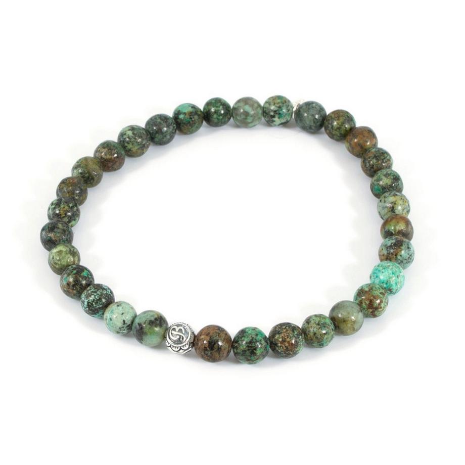 Balibay  Decian Männer Armband mit 6mm afrikanischen Jaspis 