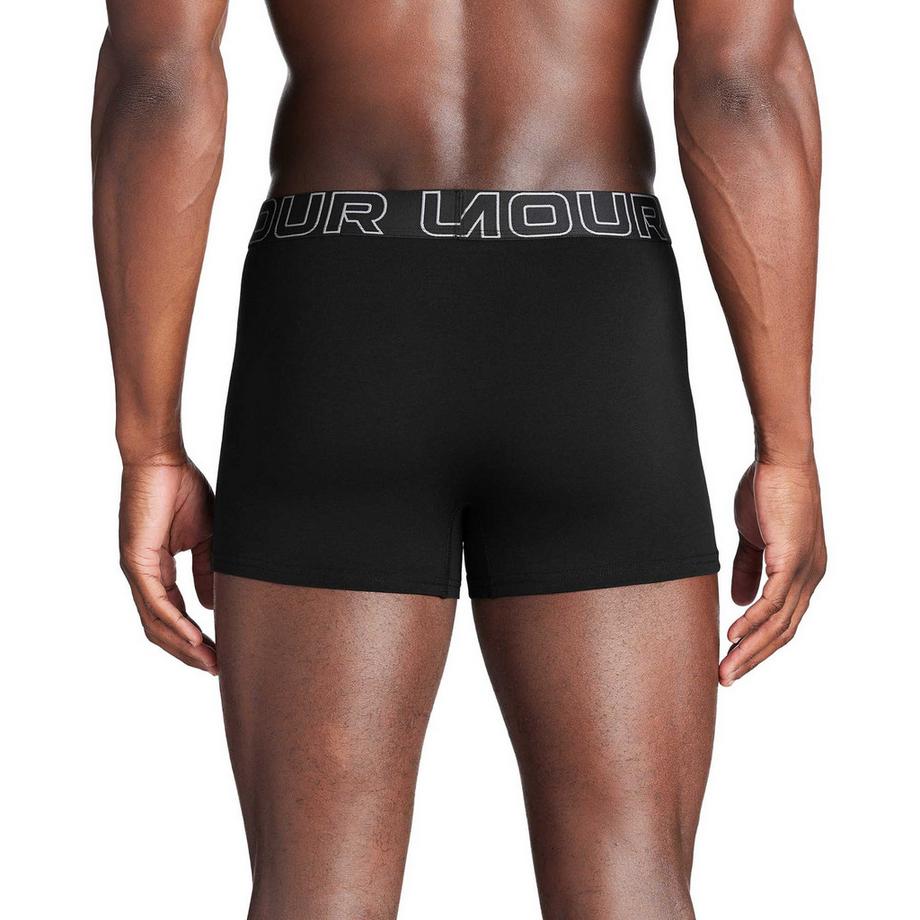 UNDER ARMOUR Performance Cotton Solid 3 Inch Boxers 6 Pièces  