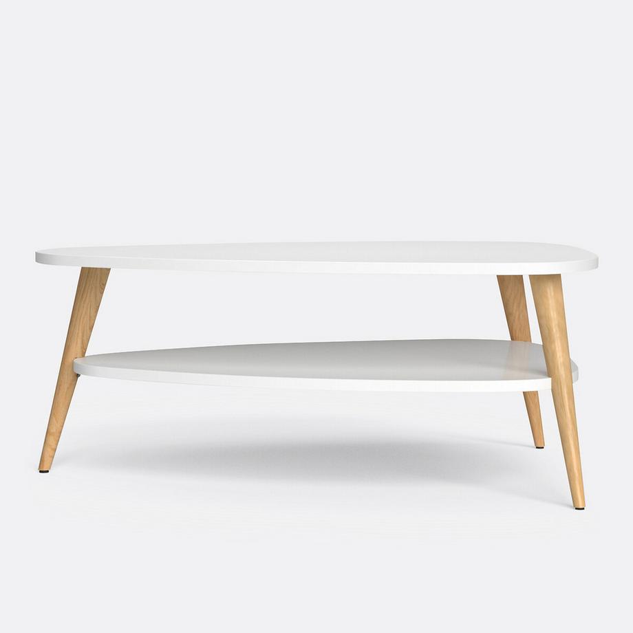 La Redoute Intérieurs Table basse vintage double plateau  