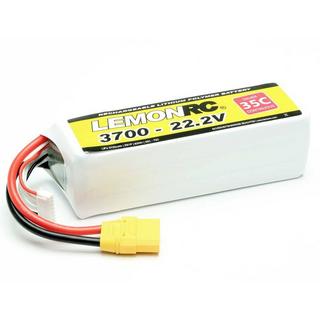 LemonRC  Batterie LiPo 3700 - 22.2V (35C) 