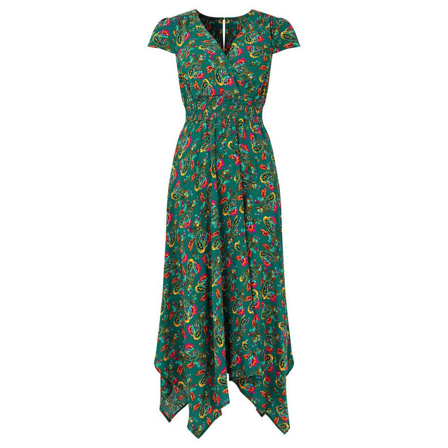 Joe Browns Robe Col V Cachemire Vif  