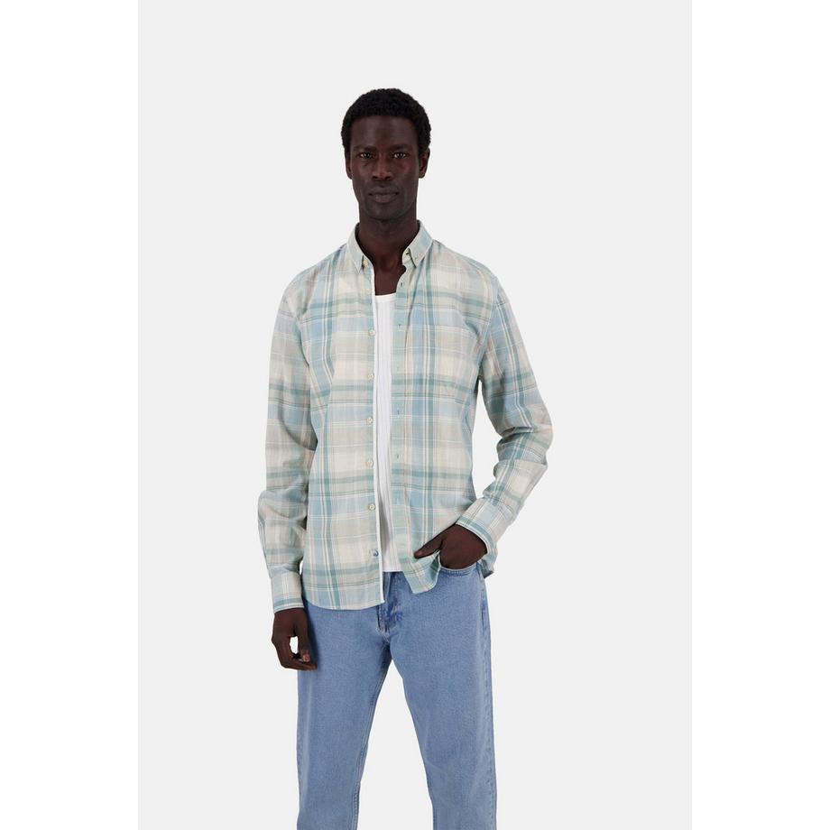 Colours & Sons Langarmhemd Kariert  