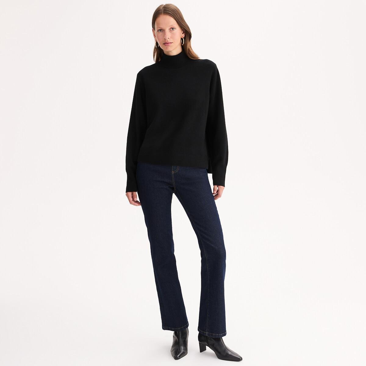 La Redoute Collections Kaschmir Feinstrick Rollkragenpullover  