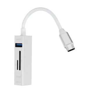 Avizar  Hub USB-C vers 3x USB + carte SD LinQ 