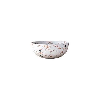 Tikamoon Vasque ronde en terrazzo premium brown Elea  