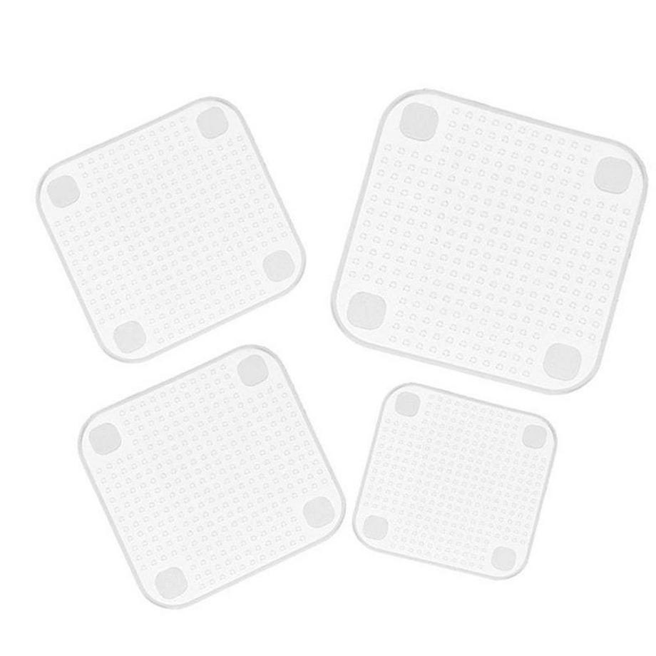 eStore  Housses en silicone réutilisables, 4 pièces 