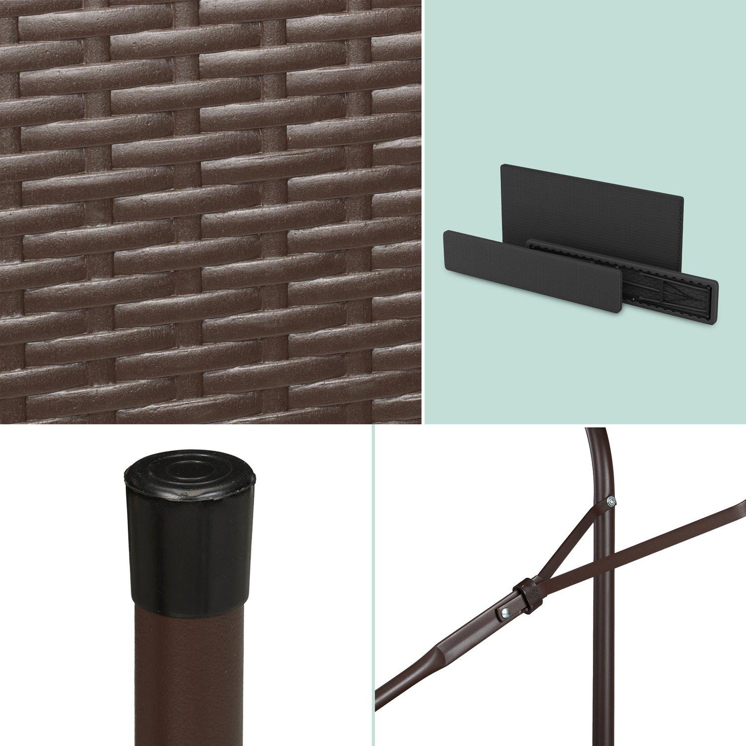 Northix Ensemble de tentes à bière pliables 3 pièces  