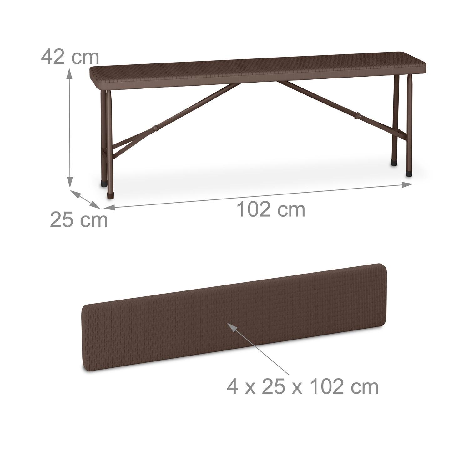 Northix Ensemble de tentes à bière pliables 3 pièces  
