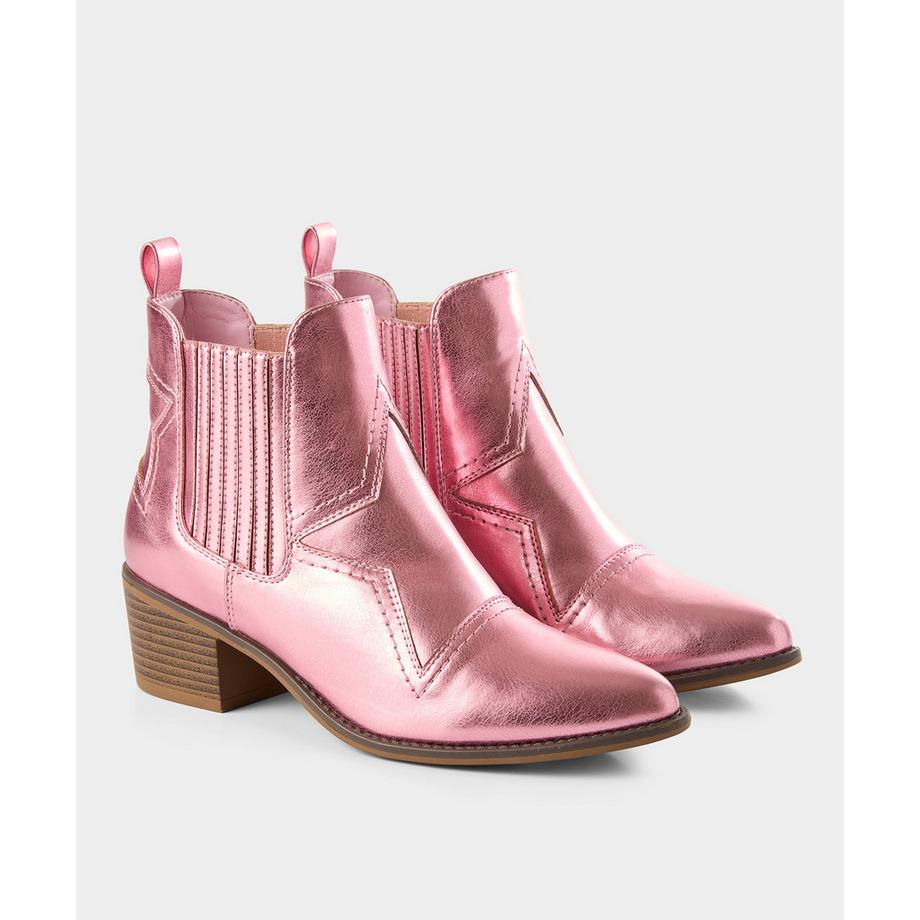 Joe Browns Bottes Western avec motif étoile métallisé  