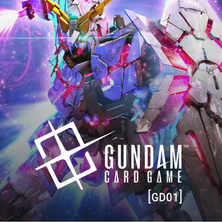 Bandai  Newtype Rising GD01 Booster Pack - Gundam Card Game - EN 