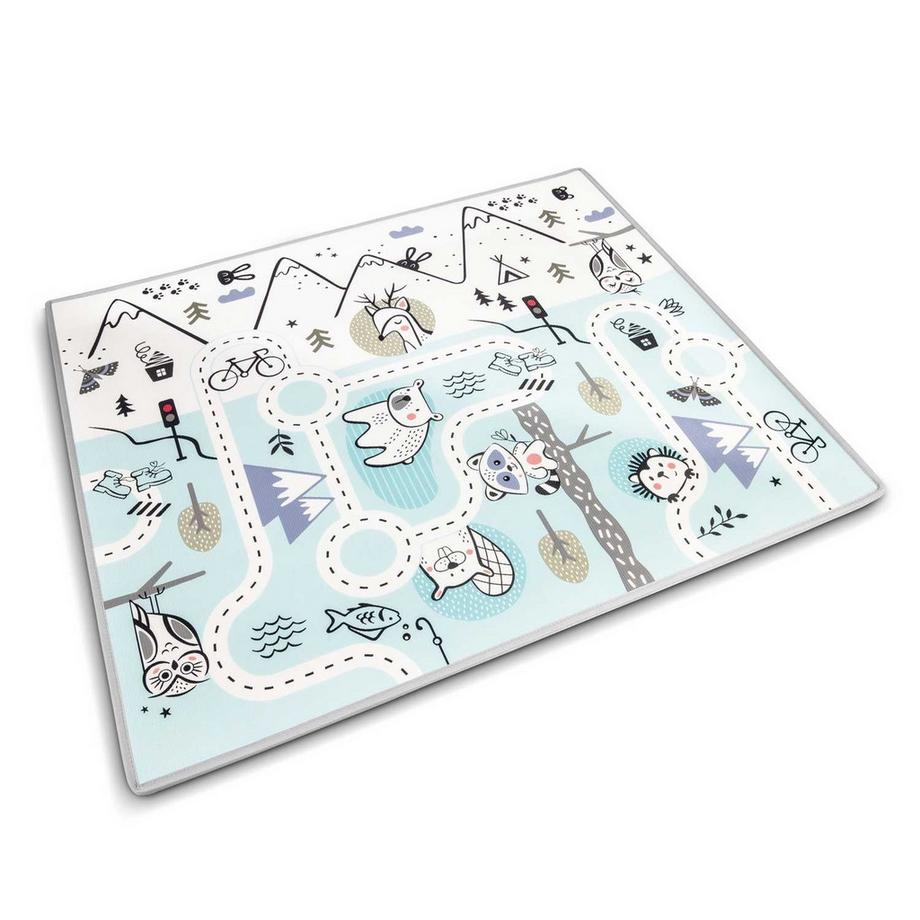 B2X Tapis en mousse enroulable 180 x 150 x 1,5 cm Nukido NK-342  