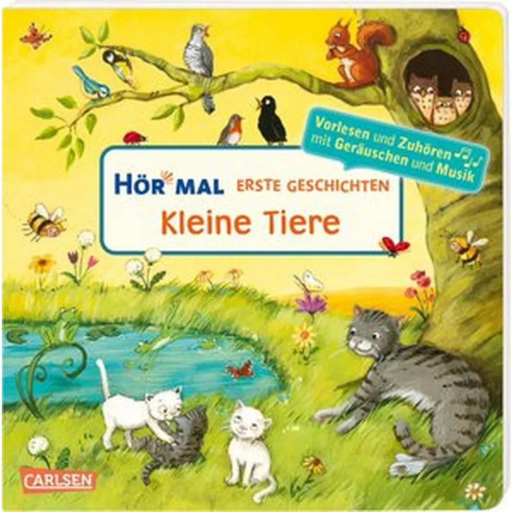 Carlsen - Hör mal (Soundbuch): Erste Geschichten: Kleine Tiere