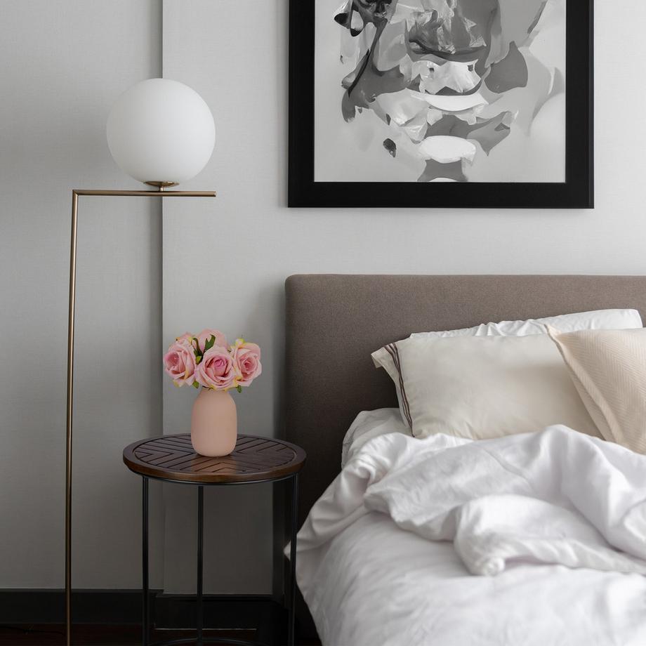 B2X Ensemble de table 3 pièces en bois de manguier  