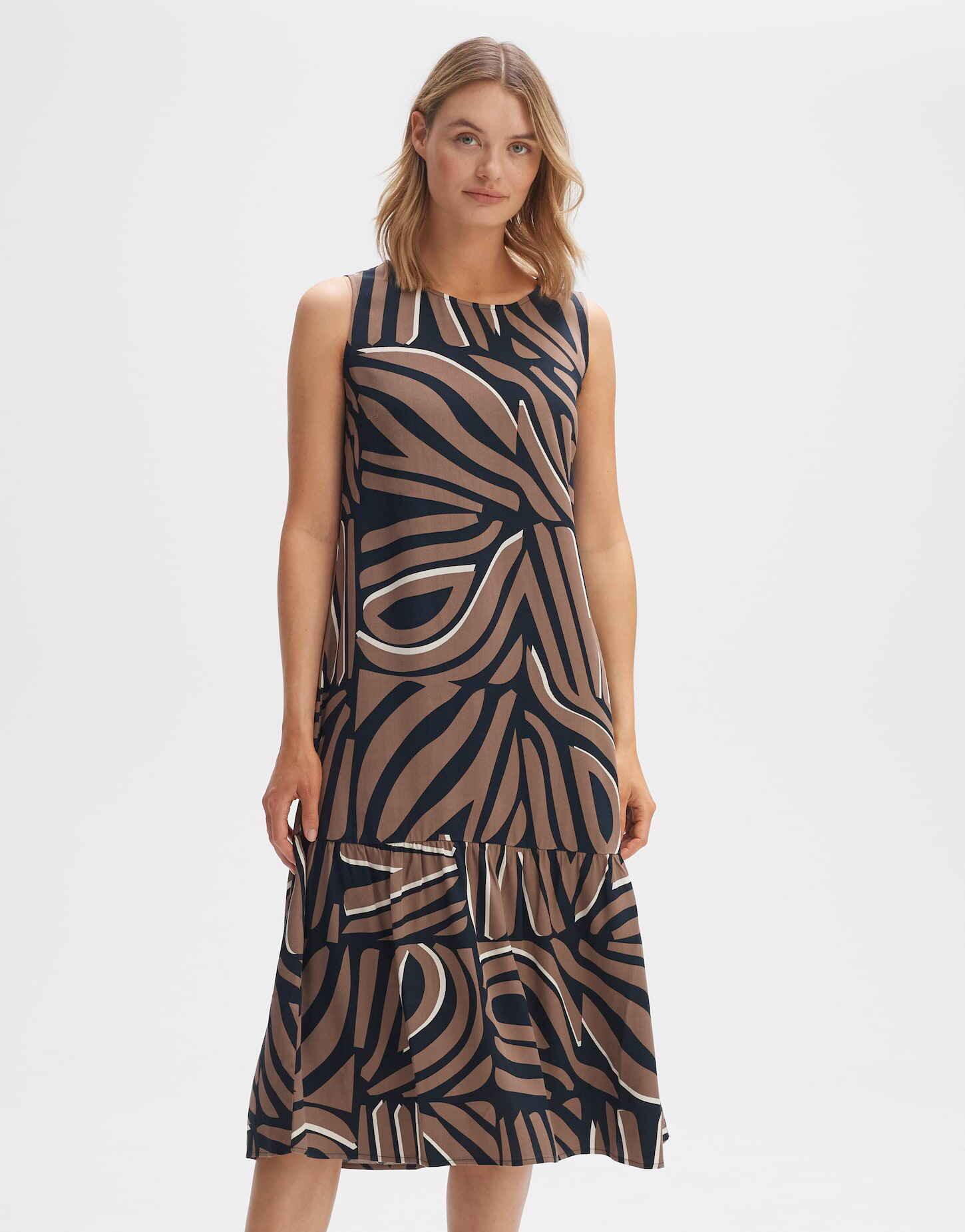 Image of Midikleid Wicy Oasis A-linie Damen Blau 36