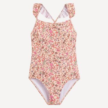 Maillot de bain 1 pièce imprimé floral