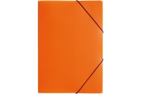 Image of PAGNA Gummizugmappe Trend PP A3 21638-09 3 Klappen orange PAGNA Gummizugmappe Trend PP A3 21638-09 3 Klappen orange